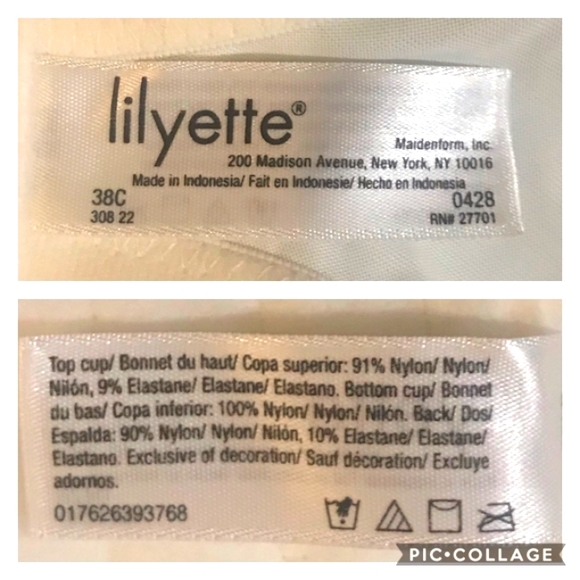 NWT 2 MINIMIZER Lilyette Lace Bras 38C - Picture 11 of 12